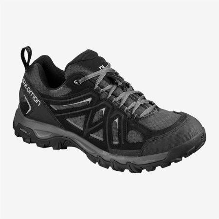 Salomon EVASION 2 AERO Mens Hiking Shoes Black UK MSBU